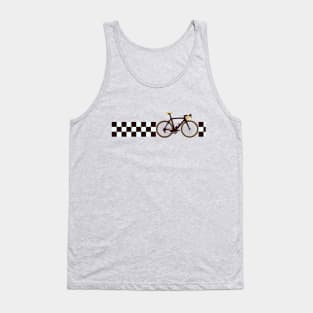 Bike Stripes Finish Line Tank Top